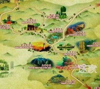 涉县景点地图(长沙景点地图)
